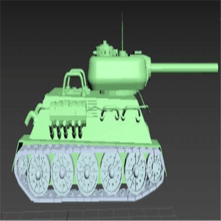 端州充气军用坦克模型